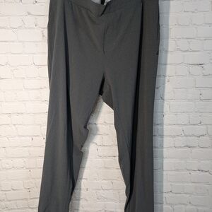 Adidas Gray Sweatpants with Straight Leg Design